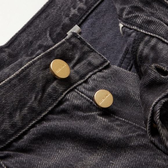 FEAR OF GOD ESSENTIALS mens Tapered Jeans in grey charcoal - Picture 3 of 10